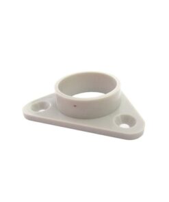 Alternative view of Gancio Supporto per Fissaggio da Parete in Armadio del Profilo Barra Alluminio BA6001 come Tubo Bastone Appendiabiti