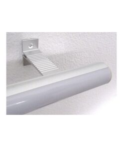 Gancio per Fissaggio Da Soffitto Muro Tetto in Armadio Sottopensile Mensola del Profilo Barra Alluminio Tondo BA6001