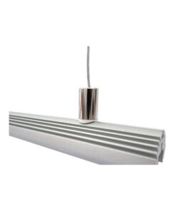 Alternative view of Kit Staffe Per Fissaggio Da Soffitto A Sospensione Del Profilo Barra Alluminio Tondo BA6001 e BA1537