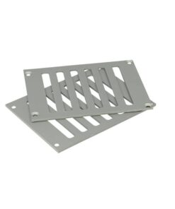 Coppia Tappi Tappini Termine Per Chiusure Profilato Alluminio Del Alimentatori Led Driver Box BA9570