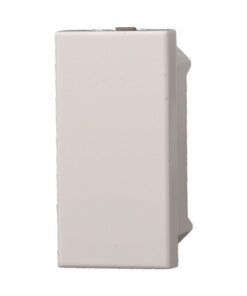 2 Pezzi Copritasti Copriforo Copritasto Falso Polo 1P Bianco Compatibile Con Bticino Axolute