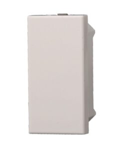 Alternative view of 2 Pezzi Copritasti Copriforo Copritasto Falso Polo 1P Bianco Compatibile Con Bticino Axolute