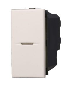 Invertitore Assiale 1P 16A Colore Bianco Compatibile Con Bticino Axolute