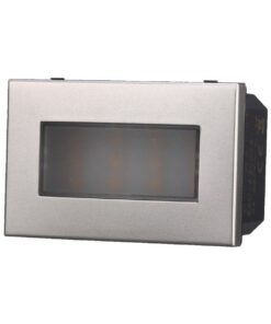 Lampada Led Segnapasso 3P 220V Grigio 3000K Compatibile Con Bticino Axolute