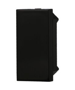 2 Pezzi Copritasti Copriforo Copritasto Falso Polo 1P Nero Compatibile Con Bticino Axolute