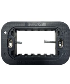 Supporto Slim Sottile 3P Serie Moon 3 Posti Per Scatole 503 Compatibile Con Bticino Axolute Air