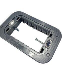 Alternative view of Supporto Slim Sottile 3P Serie Moon 3 Posti Per Scatole 503 Compatibile Con Bticino Axolute Air