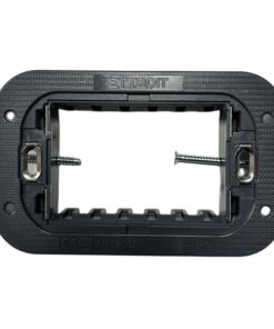 Supporto Slim Sottile 3P Serie Moon 3 Posti Per Scatole 503 Compatibile Con Bticino Axolute Air