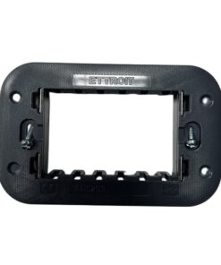Supporto 3P Serie Moon 3 Posti Per Scatole 503 Compatibile Con Bticino Axolute