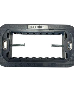 Supporto Slim Sottile 4P Serie Moon 4 Posti Per Scatole 504 Compatibile Con Bticino Axolute Air