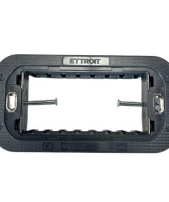 Alternative view of Supporto Slim Sottile 4P Serie Moon 4 Posti Per Scatole 504 Compatibile Con Bticino Axolute Air