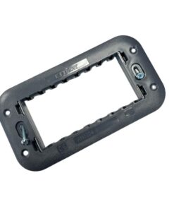 Alternative view of Supporto 4P Serie Moon 4 Posti Per Scatole 504 Compatibile Con Bticino Axolute