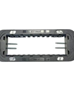 Supporto Slim Sottile 6P Serie Moon 6 Posti Per Scatole 506 Compatibile Con Bticino Axolute Air