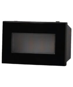 Lampada Led Segnapasso 3P 220V Nero 3000K Compatibile Con Bticino Axolute