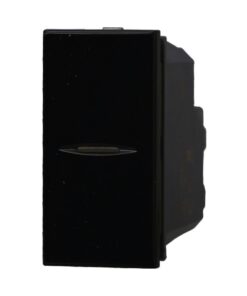 Invertitore Assiale 1P 16A Colore Nero Compatibile Con Bticino Axolute