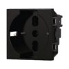 Presa Schuko 2P+T 16A Colore Nero Compatibile Con Bticino Axolute