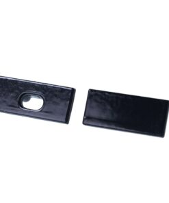 Alternative view of Kit Terminali Tapi di Chiusura In Metallo Con e Senza Foro Colore Nero Per Profilato Alluminio BAZ1707B