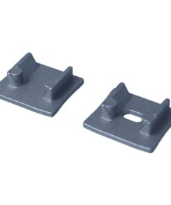 Kit Terminali Tapi di Chiusura In Metallo Con e Senza Foro Per Profilato Alluminio Alto BAZ1715