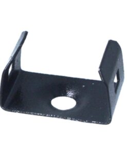 Clip Guida Gancio di Montaggio In Acciaio Colore Nero Per Profilato Alluminio BAZ1707