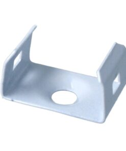 Alternative view of Clip Guida Gancio di Montaggio In Acciaio Colore Bianco Per Profilato Alluminio BAZ1707