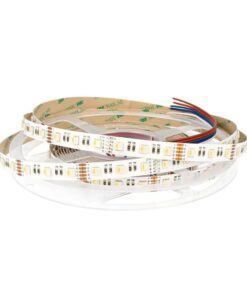 Bobina Striscia Led RGBW Caldo RGB+WW 12V 20W/M 300 Smd 5 Metri