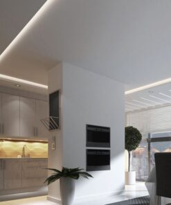 Alternative view of 24V Striscia LED Ultra Slim SMD 2835 120 LED Double PCB 3mm 4000K 8W/M SKU-23025