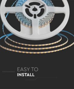 24V Striscia LED Ultra Slim SMD 2835 120 LED Double PCB 3mm 4000K 8W/M SKU-23025