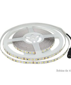 24V Bobina Striscia Led Da 10 Metri IP20 3000K 7,2W/M 1200 smd 2835 600 LM/M SKU-212622