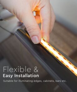 24V Striscia Led COB 6400K 10W/M 950LM/M IP20 5 Metri Larga 8mm SKU-212654