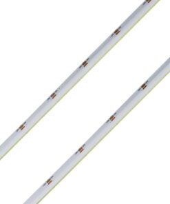 Striscia Led COB Illuminazione Laterale 24V 10W/M 100lm/W CRI Ra>93 Angolo 180 Dimmerabile IP20 Sezione Taglio 33.3mm Bianco Freddo 6500K MS12686