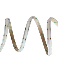 Alternative view of Striscia LED COB Super Luminosa 24V, 15W/M, 140LM/W, CRI 90, Passo 10mm, Tagliabile ogni 2,5cm, Lunghezza 5 Metri, Dimmerabile PWM, Bianco Neutro 4000K MS22524