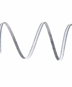 Striscia LED SMD 2835 24V, 5 Metri, Larga 10mm, Neutro 4000K, Super Luminoso 24W/M 4000LM/M 160LM/W 240SMD/M, Dimmerabile PWM, Tagliabile ogni 33mm, IP20, CRI>80