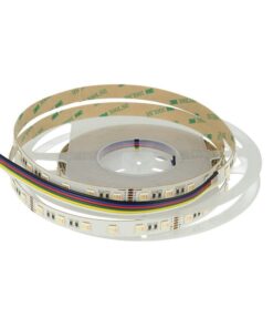 24V Bobina Striscia Striscia Led RGB + CCT 5 Colori Canali 23W/M RGB+W+WW 5 Metri