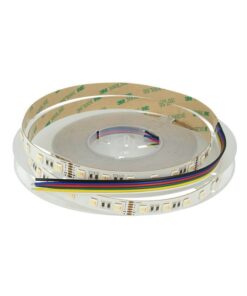 24V Bobina Striscia Striscia Led RGB + CCT 5 Colori Canali 23W/M RGB+W+WW 5 Metri