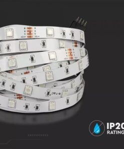 Kit Strip LED SMD5050 4,8W/m 30 LED/m RGB 2x5metri con Telecomando e Alimentatore SKU-2630