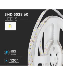 Alternative view of Bobina Striscia Led 300 SMD 3528 12V 3,6W/M Bianco Neutro 4000K IP20 5 Metri SKU-2041
