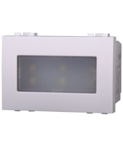 Lampada Led Segnapasso 3P 220V Bianco 6000K Compatibile Con Bticino Living Light