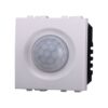 Sensore Movimento PIR Timer 2P 2M Colore BIANCO Compatibile Con Bticino Living Light