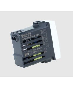 Modulo Presa Caricatore USB 5V 2,1A 2 Porte USB-A Colore BIANCO Compatibile Con Bticino Living Light