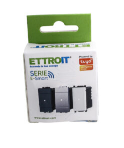 Pulsante Modulo Tapparelle Connesso Smart WIFI Tuya Per Tende Persiane Compatibile Bticino Living Colore Bianco