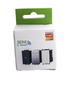 Pulsante Modulo Tapparelle Connesso Smart WIFI Tuya Per Tende Persiane Compatibile Bticino Living Colore Bianco