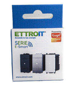 Pulsante Dimmer Connesso Smart WIFI Tuya Compatibile Bticino Living Colore Bianco Max 150W