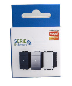 Pulsante Dimmer Connesso Smart WIFI Tuya Compatibile Bticino Living Colore Bianco Max 150W