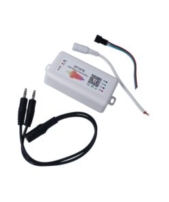Kit Music Controller Centrlina Bluetooth Per Striscia Led Dinamica SPI Magic Color RGB IC WS2811 WS2812B WS2815 WS2801 SP107E