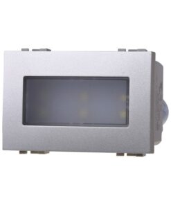 Lampada Led Segnapasso 3P 220V Grigio 6000K Compatibile Con Bticino Living International