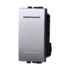 Deviatore 1P 16A Unipolare Colore GRIGIO Compatibile Con Bticino Living International