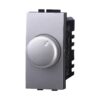 Regolatore Dimmer A Manopola 220V 100-1000W Colore GRIGIO Compatibile Con Bticino Living International