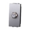 Presa TV SAT A Vite Satellitare Tipo F Colore GRIGIO Compatibile Con Bticino Living International