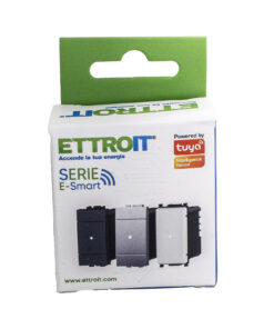 Pulsante Connesso Smart WIFI Tuya Compatibile Bticino Living Colore Grigio Interruttore Deviatore Invertitore 3 In 1