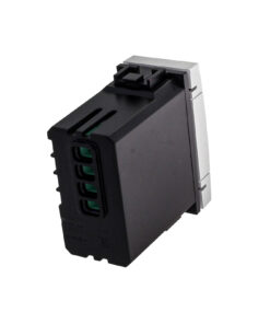 Pulsante Modulo Tapparelle Connesso Smart WIFI Tuya Per Tende Persiane Compatibile Bticino Living Colore Grigio